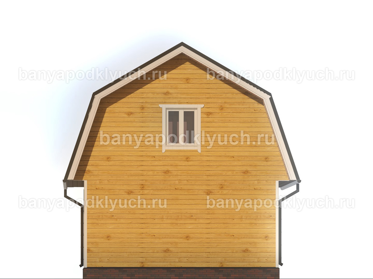 Баня из бруса 6x6 м Баня из бруса 6x6 м